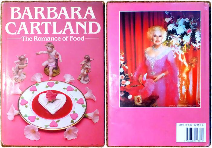 Barbara Cartland Book The Romance of Food 1984