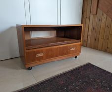 G Plan Fresco Media Cabinet TV Stand Midcentury Vintage Teak
