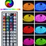 LED Strip Lights 10m with Remote, Sunvook LED Light 32.8ft 300 LED 5050 RGB Lighting IP65 Waterproof Dust-Proof LED lights with 44 Keys Remote Control for Indoor and Outdoor Christmas Decoration (10m) Image 7