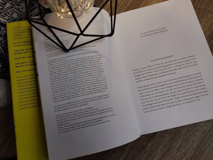 Never Mind the B#ll#cks, Heres the Science ! A Scientists Guide to the Biggest Challenges Facing our Species Today ! Hardcover ! 2021 ! by Gill Books !