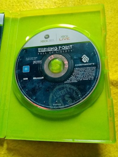 Turning Point Fall of Liberty Xbox 360 games Original