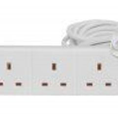 6 Gang Extension Lead 5 Meter with Surge Protection