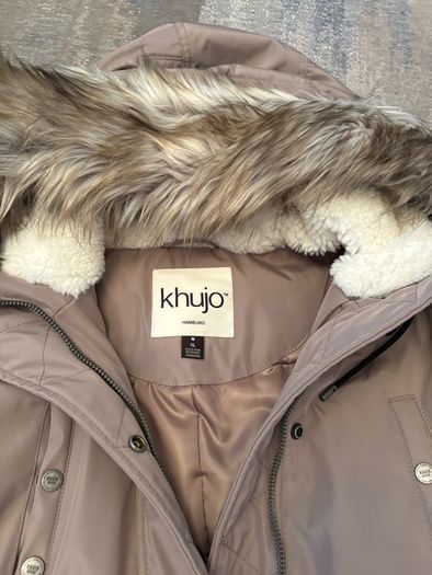 Khujo Hambourg Parka Coat 14-16UK Like New