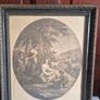 Pair of Antique Bartolozzi Style Framed Pastoral Engravings Image 3