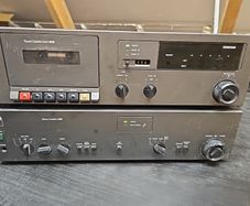 nad 3130 amp and 6220 casette deck