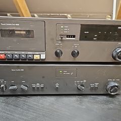 nad 3130 amp and 6220 casette deck