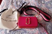 Marc Jacobs Genuine Fuschia pink camera bag
