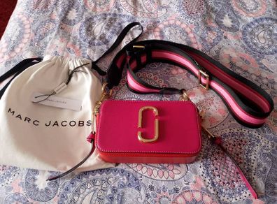Marc Jacobs Genuine Fuschia pink camera bag