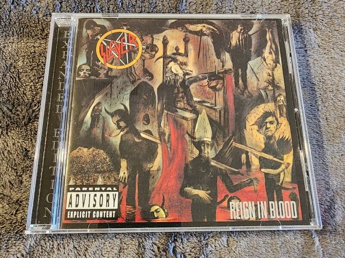 Slayer Reign In Blood Cd Heavy Metal Speed Thrash