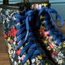 Vintage Dr Martens 1460 Floral Boots UK 2 Image 8