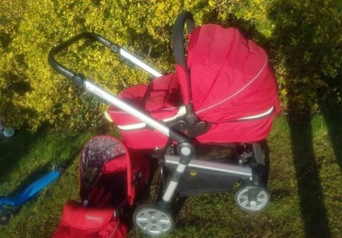 Baby elegance  beep twist travel system