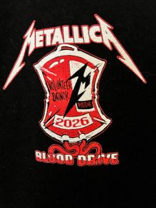 Metallica Blood Drive '26 T-shirt
