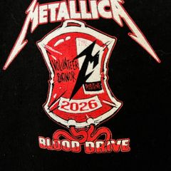 Metallica Blood Drive '26 T-shirt
