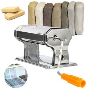 BRAND NEW Portable Stainless Steel Craft Polymer Clay Rolling Machine