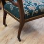 Edwardian Inlaid Nursing / Feeding Chair on Castors Image 6