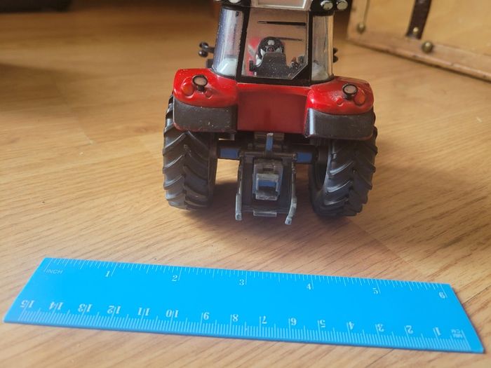 Toy farm shed, animals and machinery