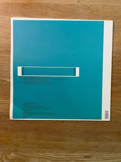 Underworld - King Of Snake - 12" Vinyl Single - 1999 JBO Records