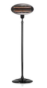 In/Outdoor Electric Lamp Patio Standing Heater Safety heat protection