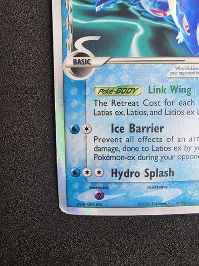 Pokemon Ex Dragon Frontiers Latios Ex