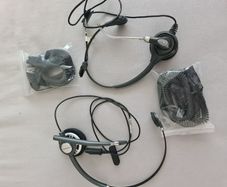 3 x Plantronics Headsets