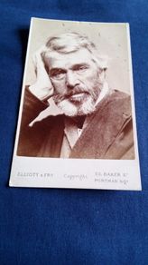 CDV Photo of Thomas Carlyle -1860's.