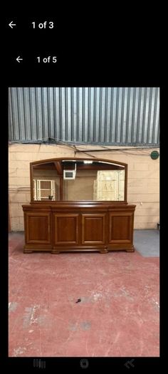 antique sideboard