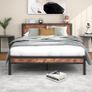 King Size Bed Frame Metal Platform Bed Frame Image 9