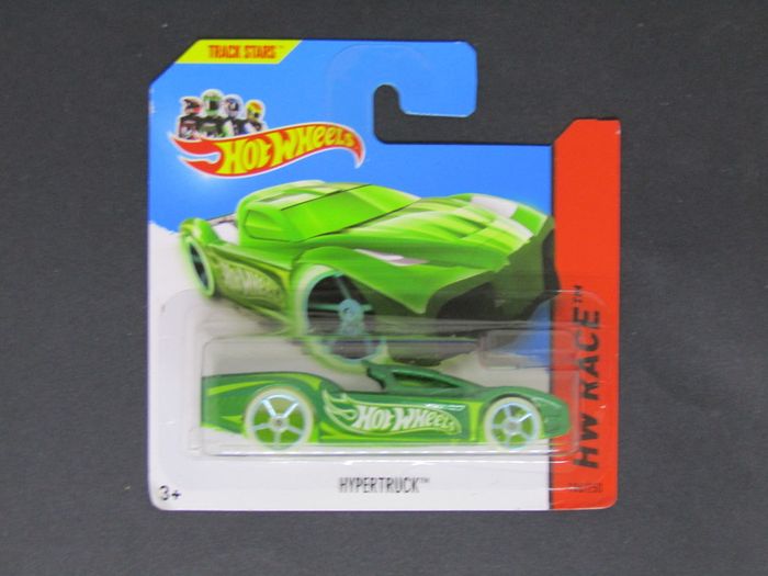 Hot Wheels Hypertruck Green And Glow in Dark Wheels Hot Wheels 2014 Mattel Diecast HW Race 186/250 Brand New Factory Sealed
