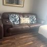 Italian leather sofa Image 3