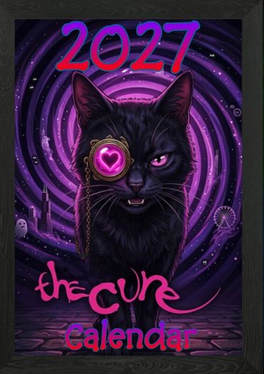 The Cure 2027 Calendar .