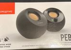 Creative pebble usb speakers