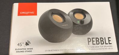 Creative pebble usb speakers