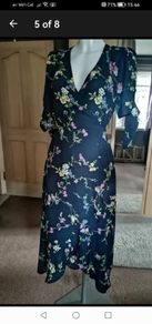 beautiful new Oasis wrap overdress