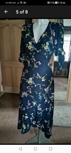 beautiful new Oasis wrap overdress