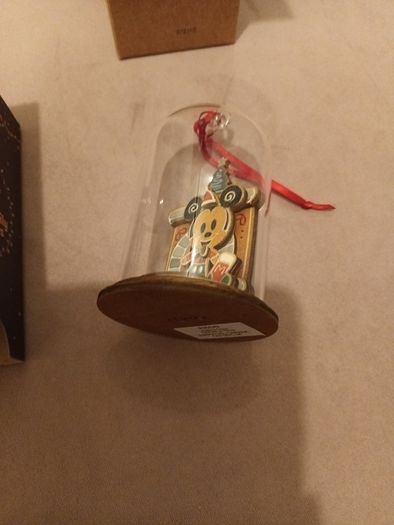 Branded Disney glass christmas bauble