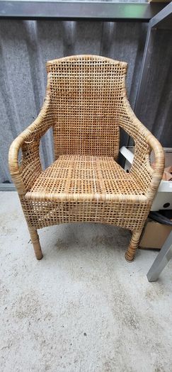 wicker chair