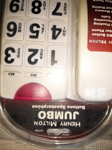 Big Button House Phone Still in Packet Unused, Postage Available or Collection on all my items