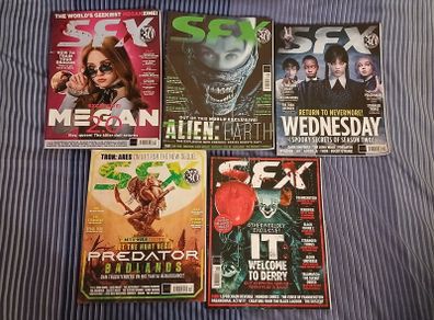 SFX Magazine Back Issues - June, Aug, Sept, Oct & Nov 2025. Available Separately.