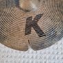 Zildjian K Custom Special Dry Crash Cymbal Cracked Damaged Broken Repaired 16" Image 5