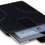 New Ipad 2 / 3 Traveller Leather Pouch Black / Tan Image 3
