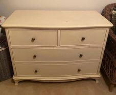 Chest of drawers & side table