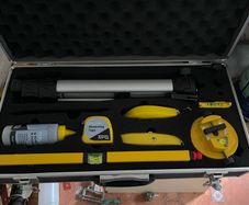 TORQ Laser level tool kit. New and unused in a real nice lockable case