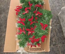 pre light christmas tree