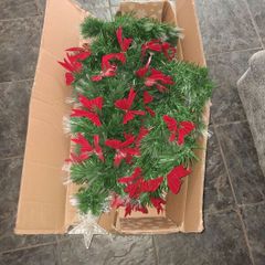 pre light christmas tree