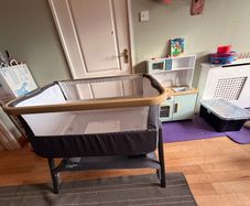 Infant bed with Mattress  great condition barely used