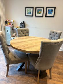 Round Dining Table 120cm