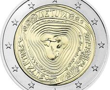 Lithuania 2 Euro Commemorative Coin 2019 - Sutartines. Uncirculated.