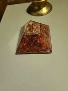 Orgonite healing pyramid