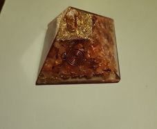 Orgonite healing pyramid