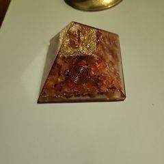 Orgonite healing pyramid